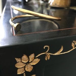 Free People Nail Brass Bangle